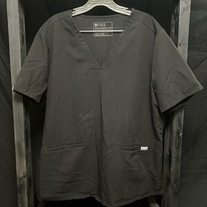 FIGS- Techincal Collection black scrub shirt